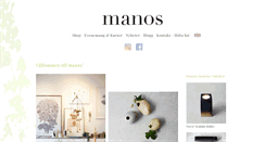 Desktop Screenshot of manos.se