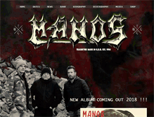 Tablet Screenshot of manos.de